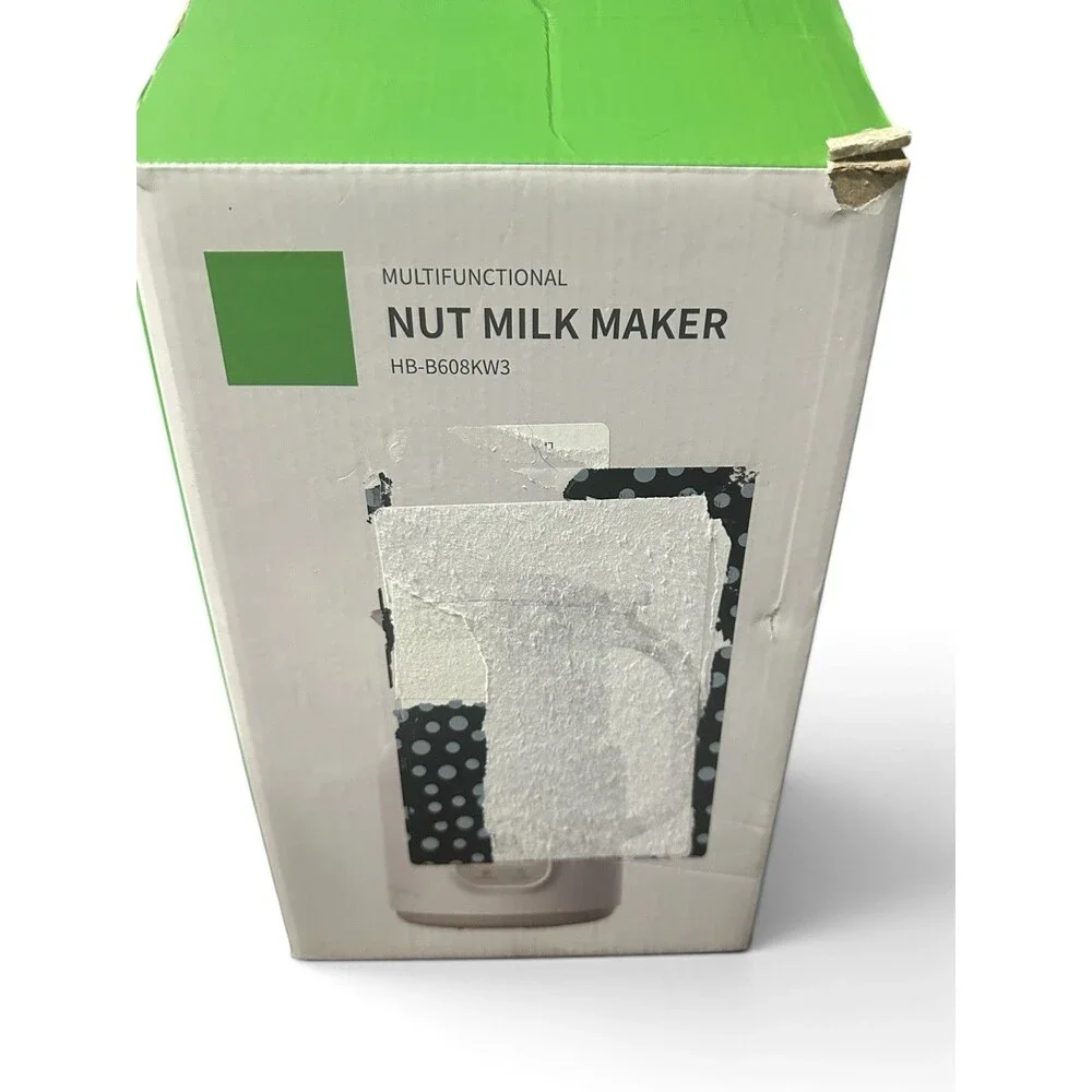 NUT MILK MAKER 6-in-1 Functionality Open Box